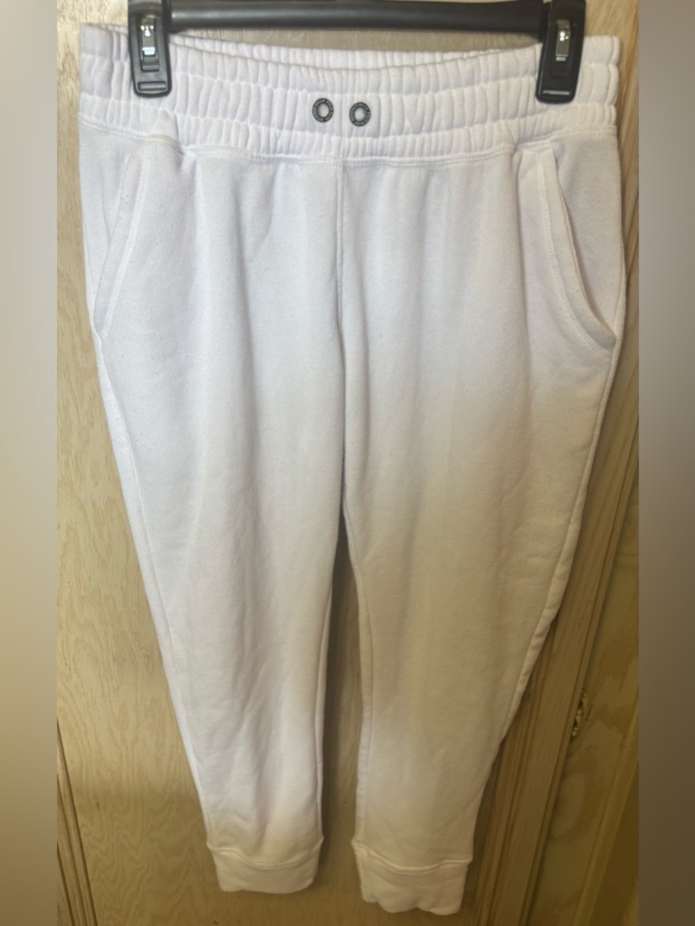 Beverly Hills Polo Club Joggers Women's‎ Size M White Loungewear Gym Pockets